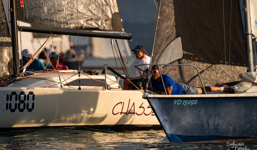 L'école de Voile du CNCrans à la Semaine du Soir de Founex 2025