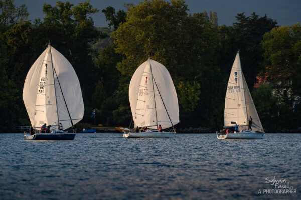 L'école de Voile du CNCrans à la Semaine du Soir de Founex 2025