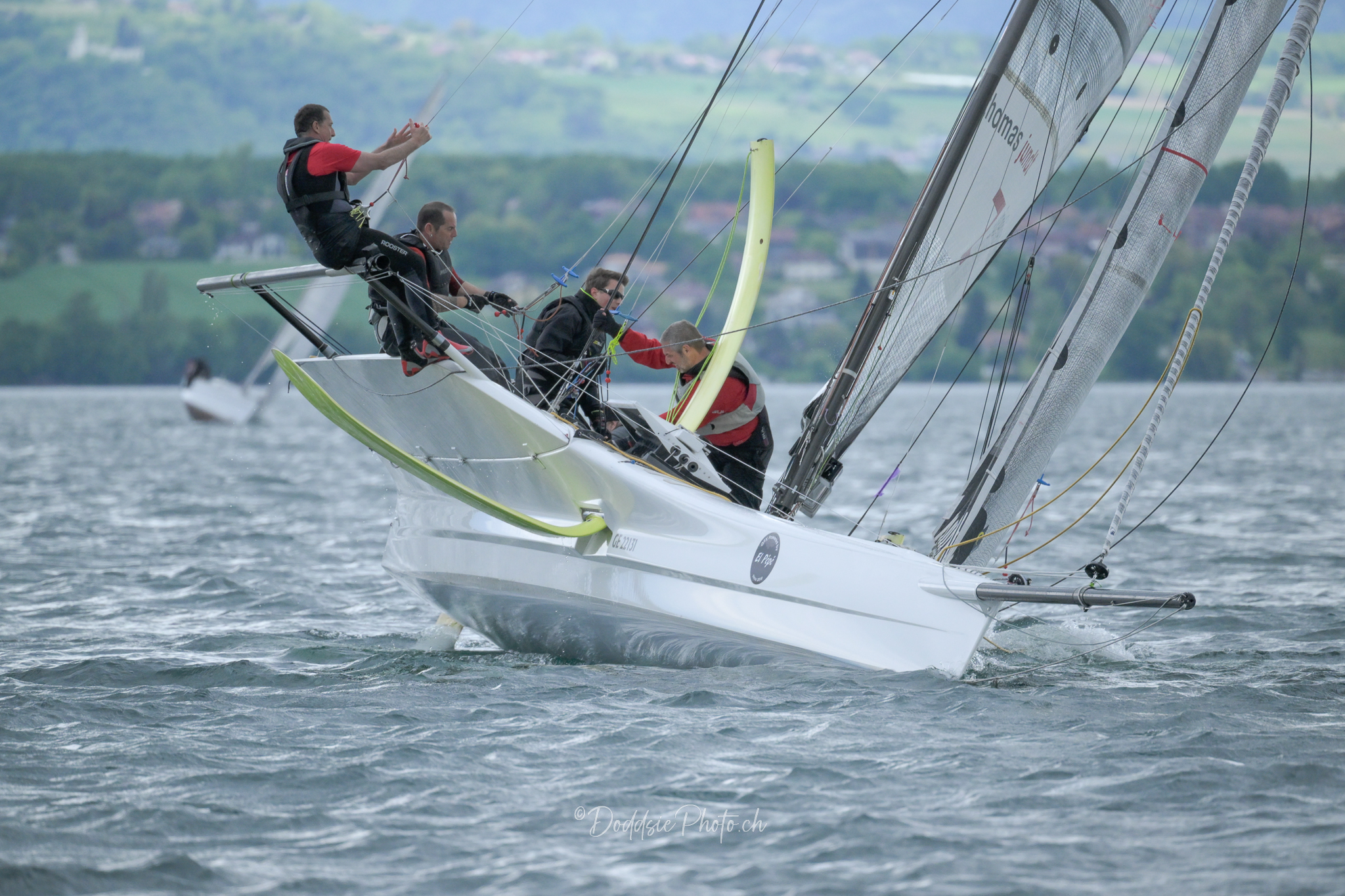 Régate d'Ouverture 2023 Club Nautique de Crans - Ecole de Voile