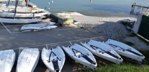 Livraison des nouveaux dériveurs RS Feva pour l'école de voile du CNC