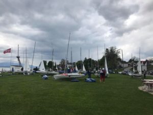 2019 Manche du championnat suisse par point de 420 Club Nautique de Crans - Ecole de Voile