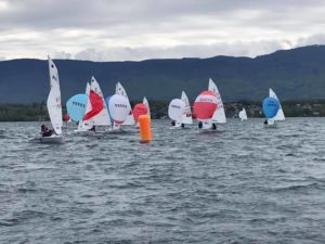 2019 Manche du championnat suisse par point de 420 Club Nautique de Crans - Ecole de Voile