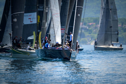 Une Ouverture théatrale ! Club Nautique de Crans - Ecole de Voile