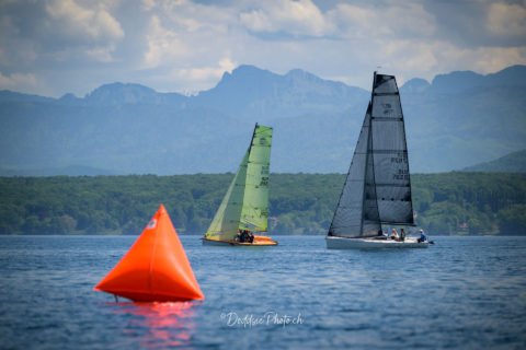 Une Ouverture théatrale ! Club Nautique de Crans - Ecole de Voile