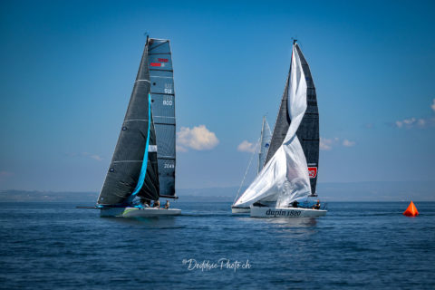 Une Ouverture théatrale ! Club Nautique de Crans - Ecole de Voile