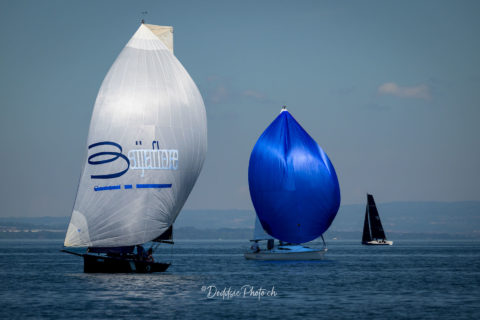 Une Ouverture théatrale ! Club Nautique de Crans - Ecole de Voile