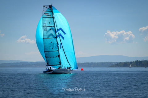 Une Ouverture théatrale ! Club Nautique de Crans - Ecole de Voile