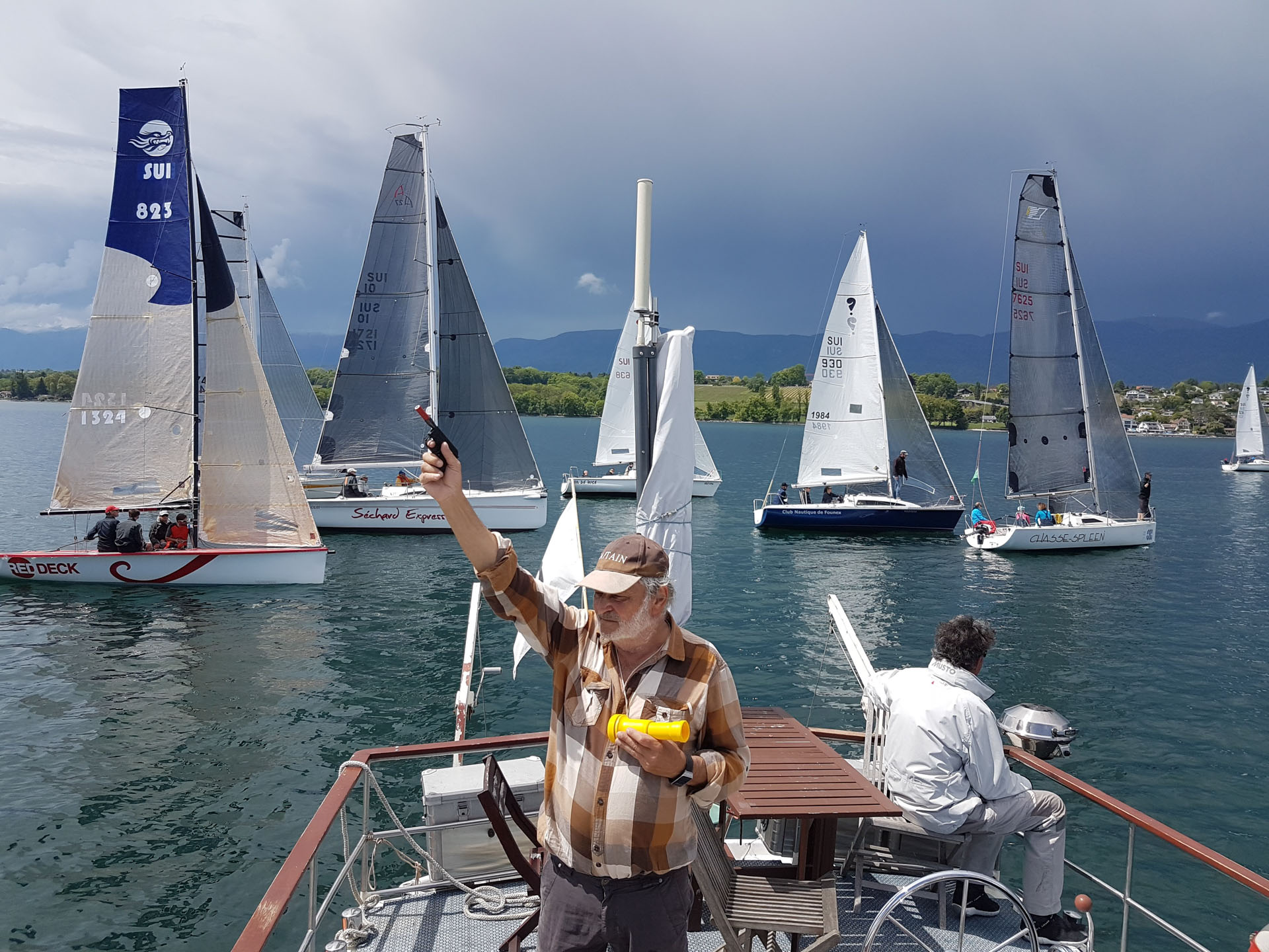 Régate d'Ouverture 2017 Club Nautique de Crans - Ecole de Voile