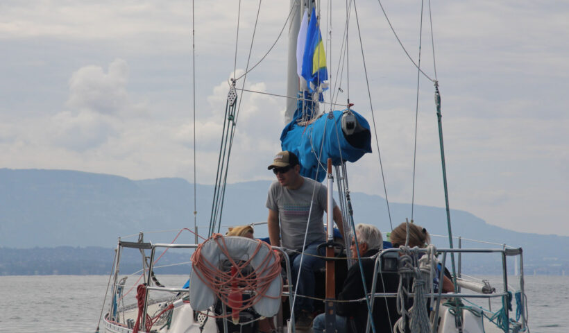 Nacra 15 GP 2019 Club Nautique de Crans - Ecole de Voile