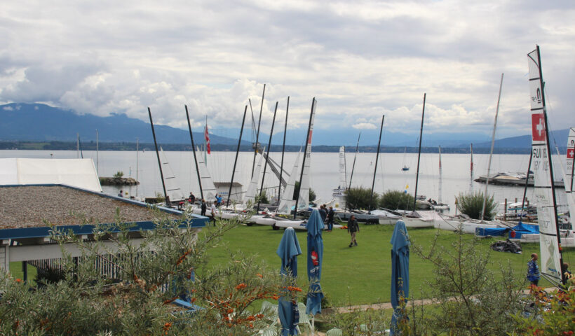 Nacra 15 GP 2019 Club Nautique de Crans - Ecole de Voile