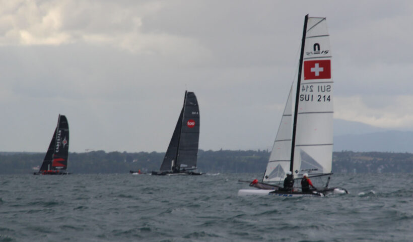 Nacra 15 GP 2019 Club Nautique de Crans - Ecole de Voile