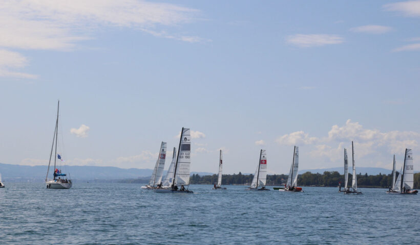 Nacra 15 GP 2019 Club Nautique de Crans - Ecole de Voile