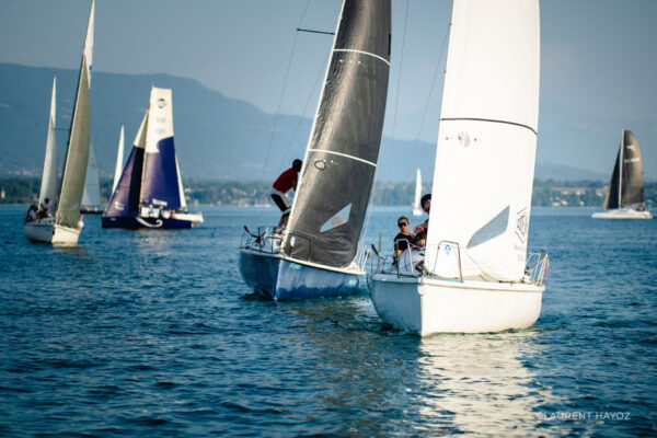 L'école de Voile du CNCrans à la Semaine du Soir de Founex 2025