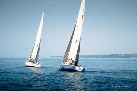 L'école de Voile du CNCrans à la Semaine du Soir de Founex 2025
