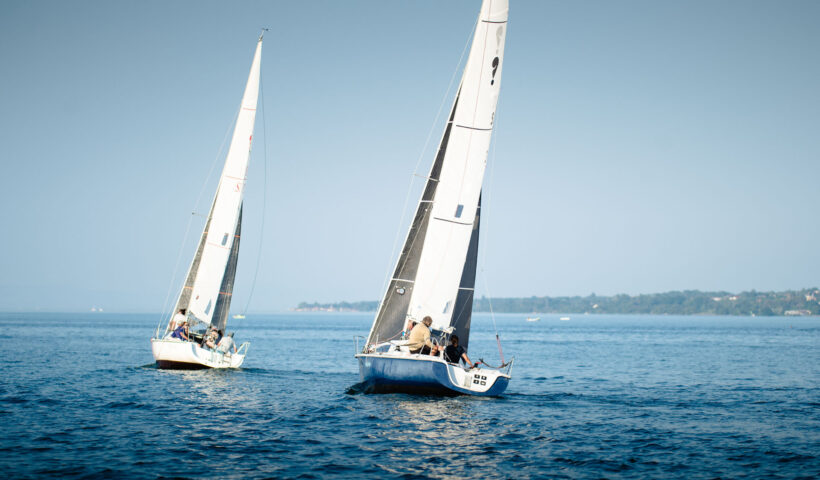 L'école de Voile du CNCrans à la Semaine du Soir de Founex 2025