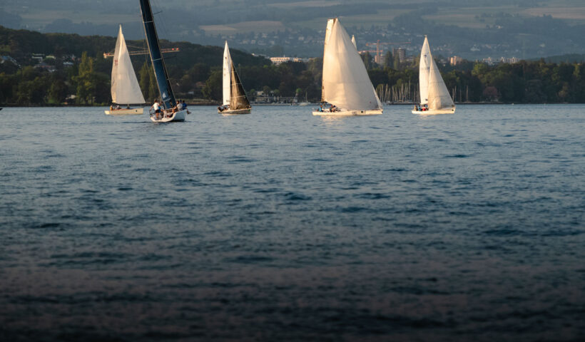 L'école de Voile du CNCrans à la Semaine du Soir de Founex 2025