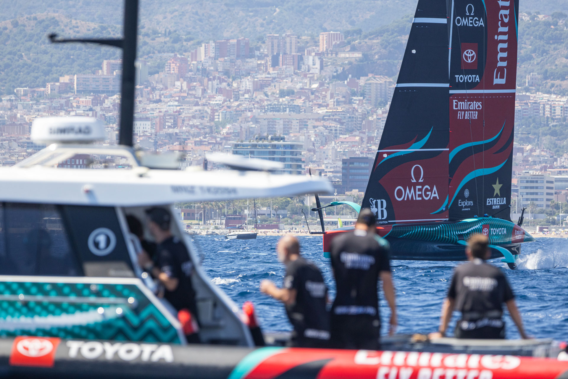 Le Club Nautique de Crans défie les géants de la voile ! Club Nautique de Crans - Ecole de Voile