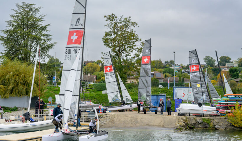 Nacra 15 Swiss Championship & European Super-Series Club Nautique de Crans - Ecole de Voile