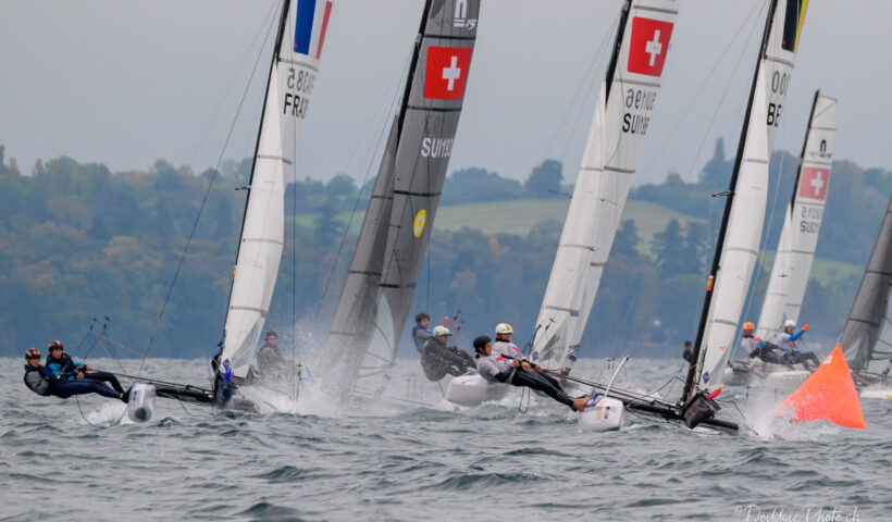 Nacra 15 Swiss Championship & European Super-Series Club Nautique de Crans - Ecole de Voile
