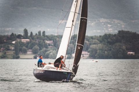 L'école de Voile du CNCrans à la Semaine du Soir de Founex 2024