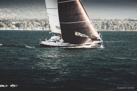 L'école de Voile du CNCrans à la Semaine du Soir de Founex 2024