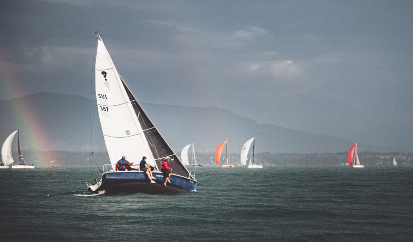 L'école de Voile du CNCrans à la Semaine du Soir de Founex 2024